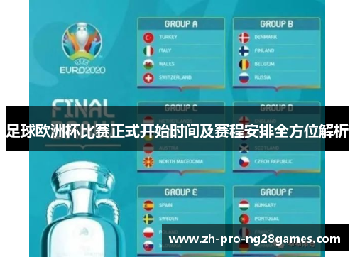 足球欧洲杯比赛正式开始时间及赛程安排全方位解析